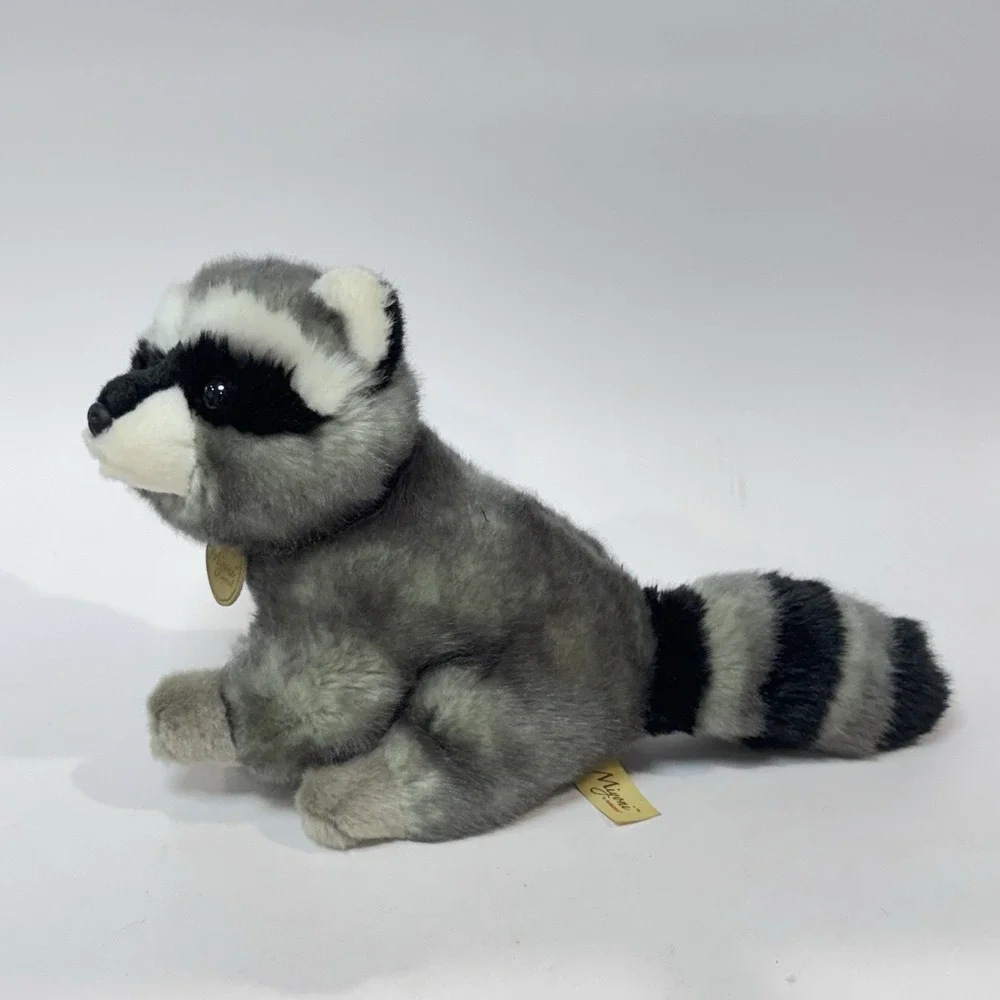 Cute Raccoon Plush Stuffed Animal w Soft Fur 7